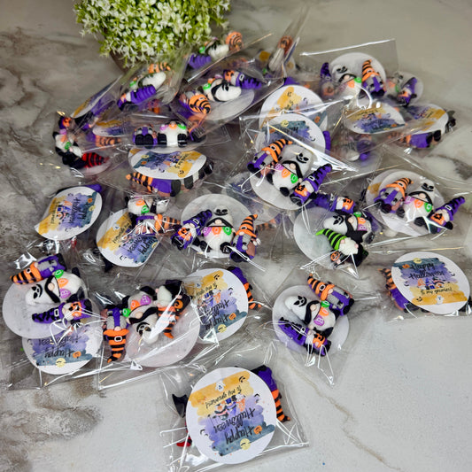 Gnome Figurines - Halloween Assortment (3 pack) - Halloween Sticker