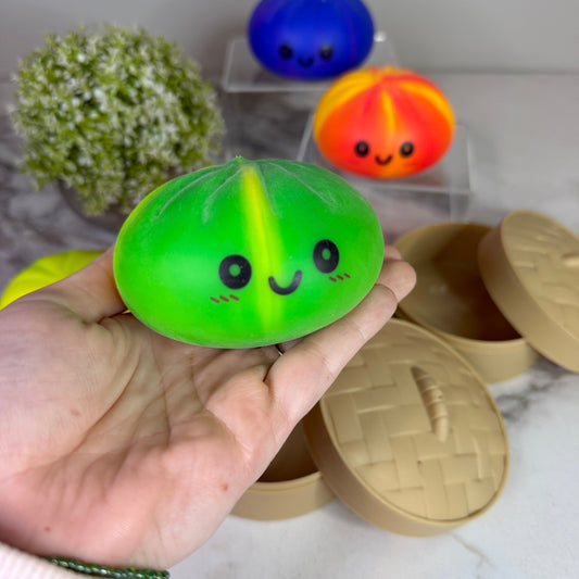 Squishy Toy - Viral Dumpling, Tie Dye 2
