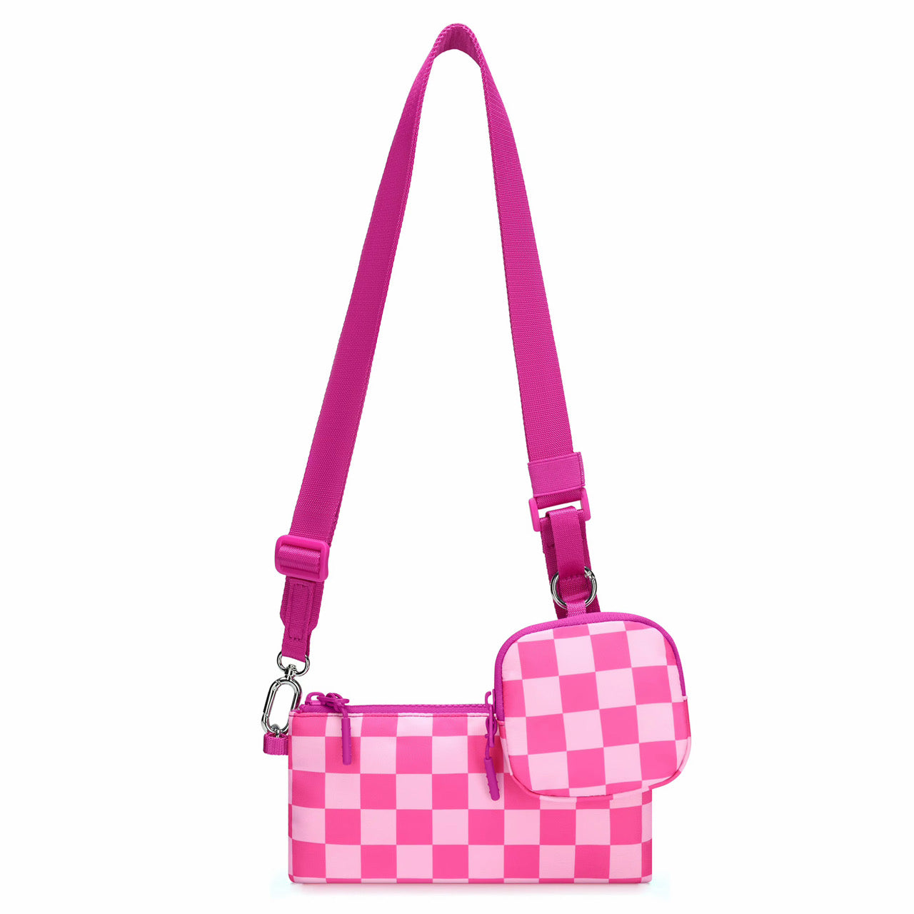 Tara - Double Pouch Nylon Crossbody