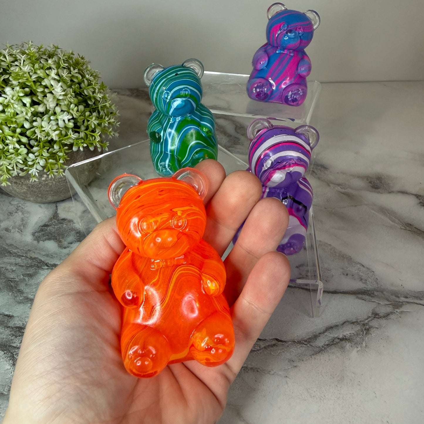 Squishy Toy - Gummy Bear, Marble
