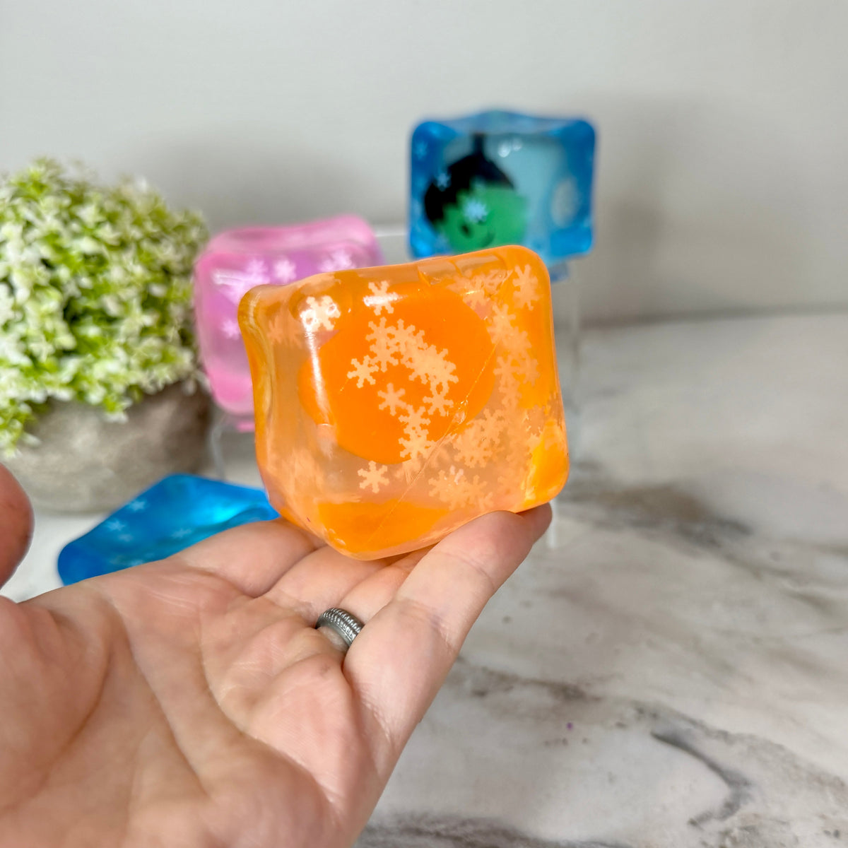 Squishy Toy - Halloween Cube