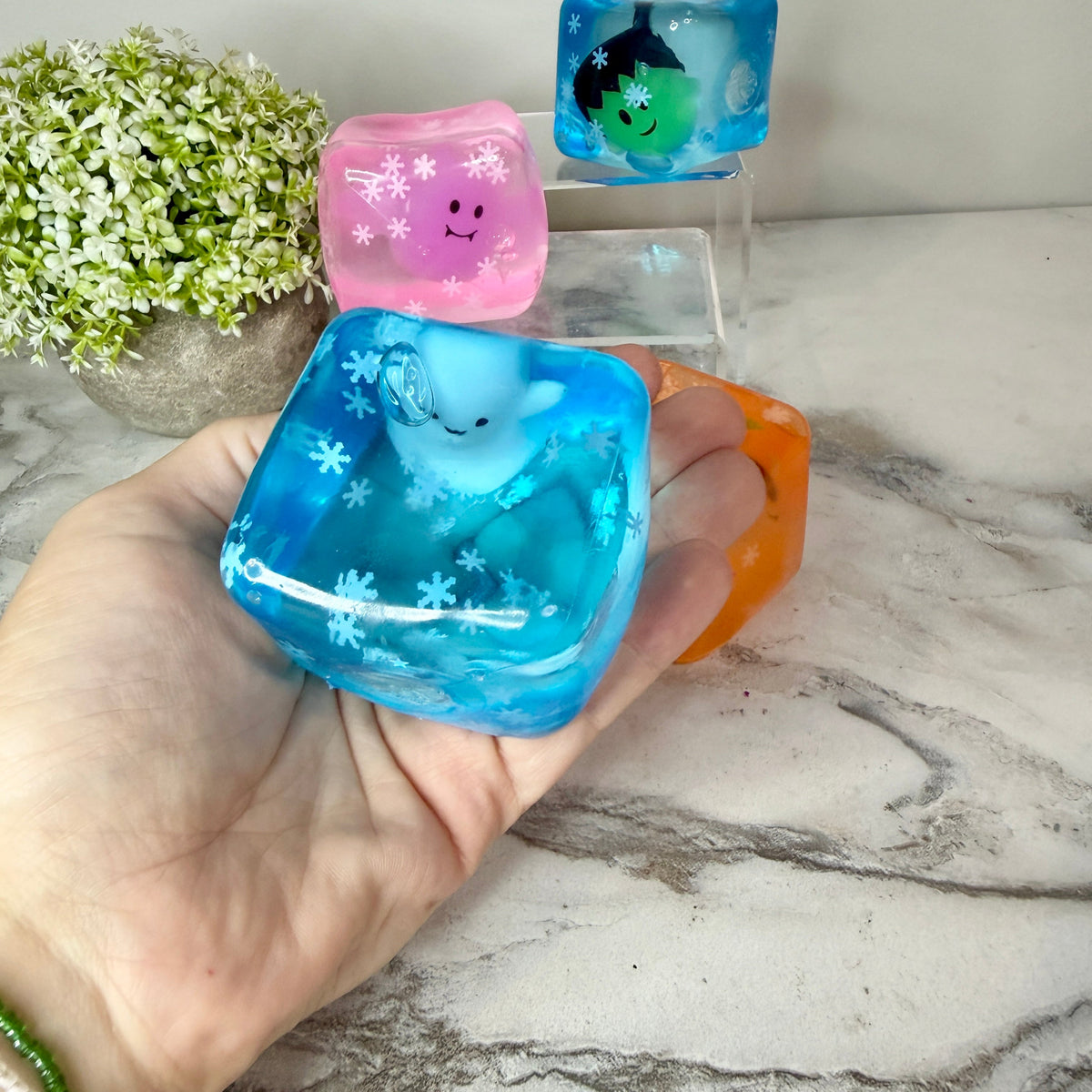 Squishy Toy - Halloween Cube