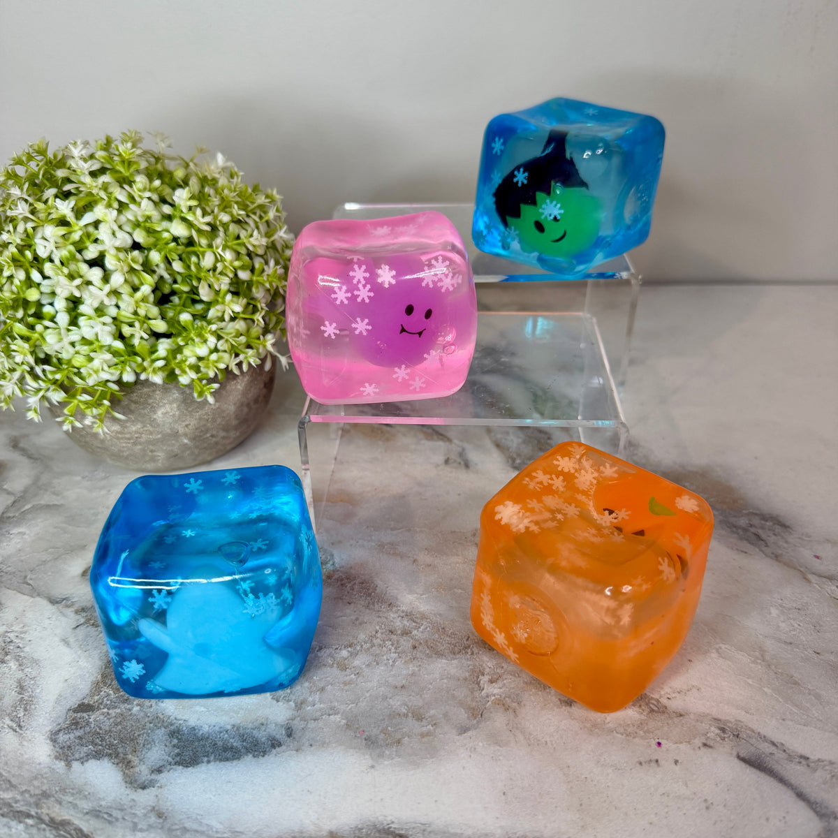 Squishy Toy - Halloween Cube