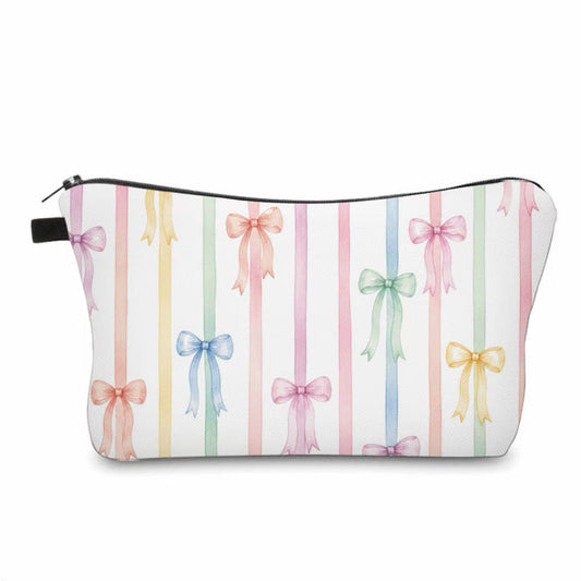 Pouch - Bows & Stripes