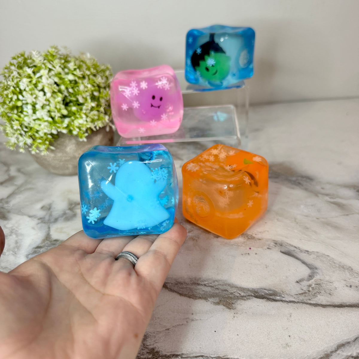 Squishy Toy - Halloween Cube