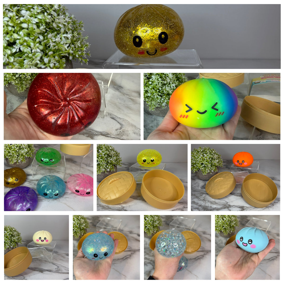 Squishy Toy - Just Give Me ALL the Dumplings
